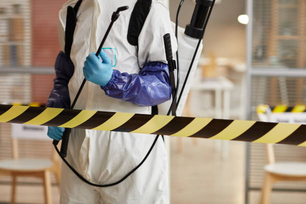 Professional Biohazard technician working in High Bridge, NJ